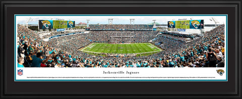 NFL JAGUARS Panoramic Print - TIAA Bank Field NFL Fan Cave Decor