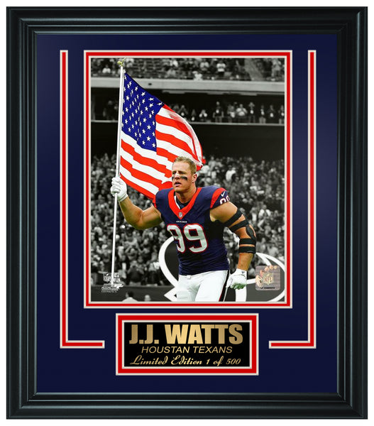Houston Texans - J.J.Watt Limted Edition Frame FTSSN180