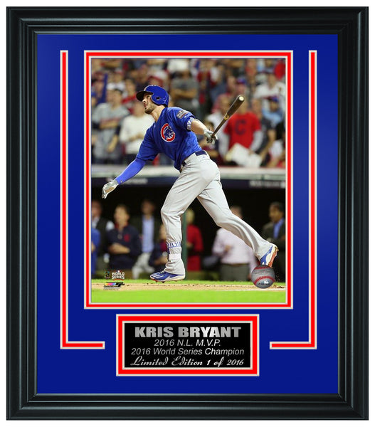 Chicago Cubs - Kris Bryant 2016 World Series Champions Framed Lt.Edition FTSTN029