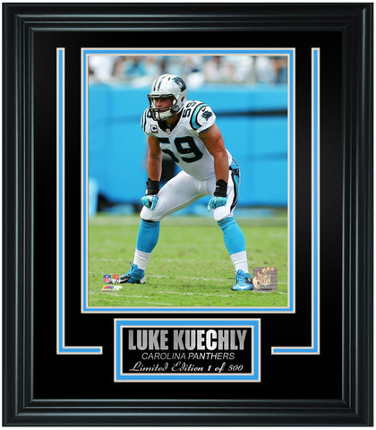 Luke Kuechly Limited Edition Frame. FTSTJ040