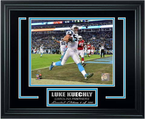 Luke Kuechly Limited Edition Frame. FTSSR148