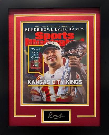 NFL - Patrick Mahomes Kansas City Chiefs Engraved Signature Frame