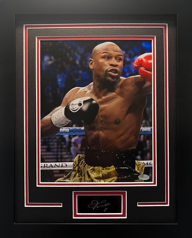 Boxing - Floyd Mayweather Engraved Signature Frame