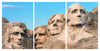 Skylines- Mount Rushmore 3 Panel Acrylic Wall Art