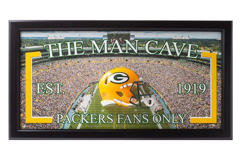 NFL-Packers-Man Cave Frame