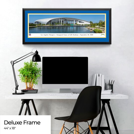 Los Angeles Chargers Framed Panoramic Poster - SoFi Stadium Picture