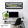 Jacksonville Jaguars Panoramic Poster - TIAA Bank Field NFL Fan Cave Decor