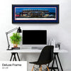 New England Patriots Panoramic Fan Cave Decor - Gillette Stadium NFL Poster