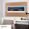 New England Patriots Panoramic Fan Cave Decor - Gillette Stadium NFL Poster