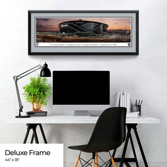 Las Vegas Raiders Framed Panoramic Poster - Allegiant Stadium Picture