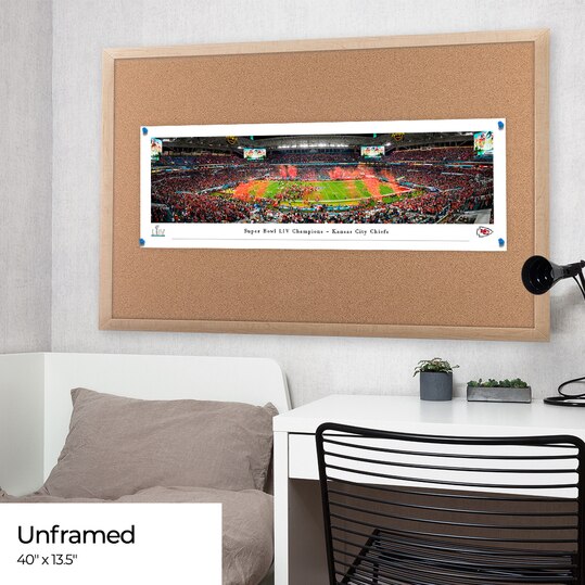 2020 Super Bowl LIV Panoramic Poster - Kansas City Chiefs - Super Bowl 54