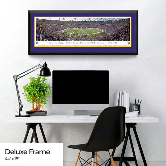 Minnesota Vikings Panoramic - Last Game at the Metrodome