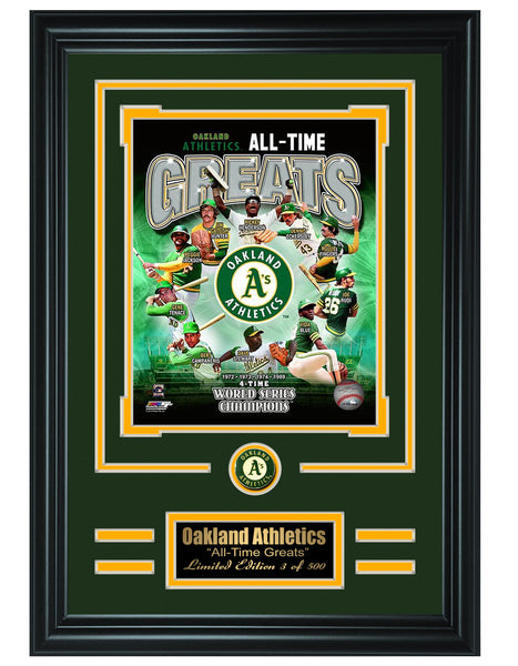 Oakland Athletics- All-Time Greats Limited Edition Collage