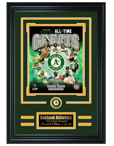 Oakland Athletics- All-Time Greats Limited Edition Collage