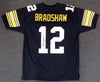 Pittsburgh Steelers Terry Bradshaw Autographed Black Jersey "#12" PSA/DNA