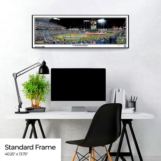 Kansas City Royals Panoramic Picture - 2015 World Series Champions - Kauffman Stadium  Wall Decor