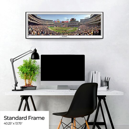 Texas Rangers Panoramic Picture - Rangers Ballpark  Wall Decor