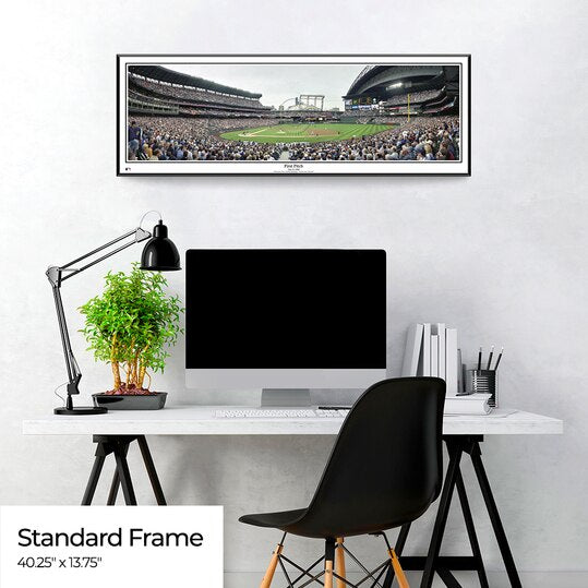 Seattle Mariners Panoramic Picture - First Pitch at Safeco Field MLB Wall Decor