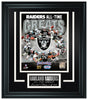 Oakland Raiders All-Time Greats Limited Edition Frame. FTSPA173