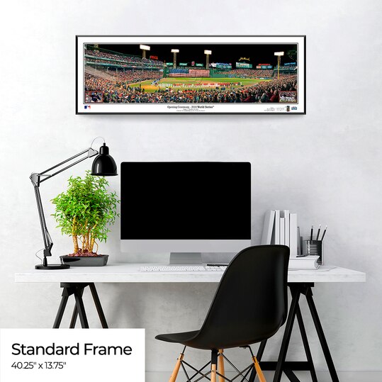 Boston Red Sox Panoramic Poster - 2018 World Series Opening Ceremony