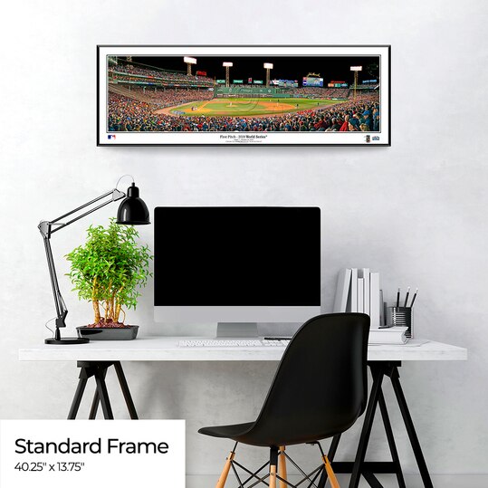 Boston Red Sox 2018 World Series Poster - First Pitch