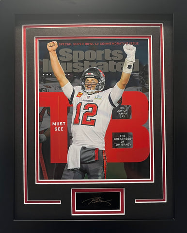 NFL - Tom Brady Tampa Bay Buccaneers Engraved Signature Frame