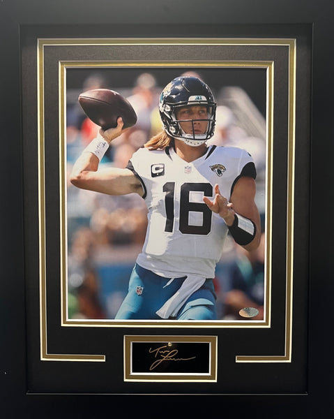 NFL - Trevor Lawrence Jacksonville Jaguars Engraved Signature Frame
