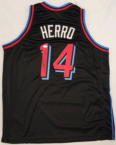 NBA HEAT  Tyler Herro Autographed Black Jersey JSA