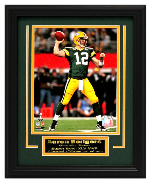 Packers-Aaron Rodgers Limited Edition 8x10 photo frame.