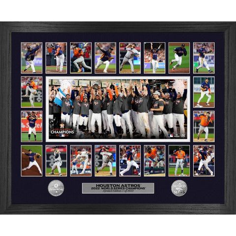 MBL Astros 2022 World Series Memorable Moments Silver Coin Photo Mint