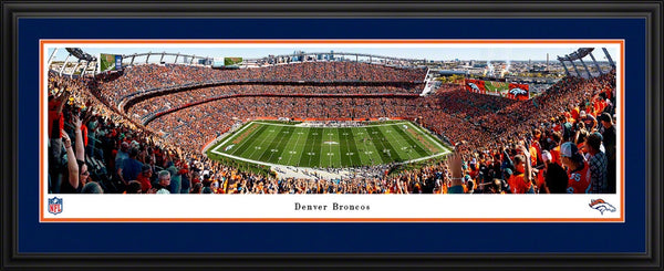 NFL Broncos - Empower Field at Mile High Stadium NFL Fan Cave Decor