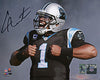 Carolina Panthers-Cam Newton Autographed 8x10 Photo NFL MVP - National Memorabilia