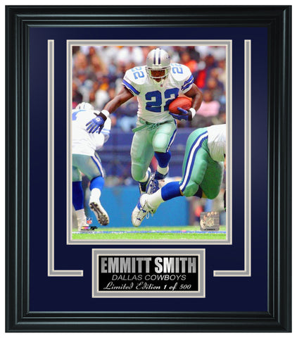 Dallas Cowboys - Emmitt Smith Limited Edition Frame FTSTF188 - National Memorabilia