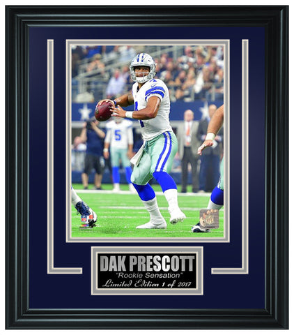 Dallas Cowboys - Dak Prescott Framed Lt.Edition FTSTM092 - National Memorabilia