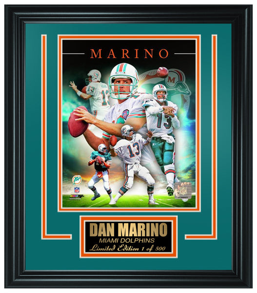 Miami Dolphins Dan Marino Limited Edition Frame FTSQC159