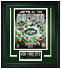 New York Jets Limited Edition All-Time Greats Frame. FTSSF179