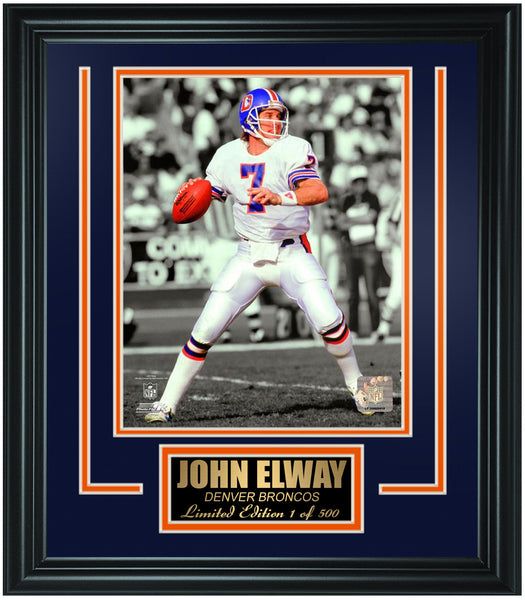 Denver Broncos- John Elway Limited Edition Frame. FTSLV208