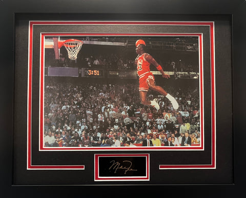 NBA - Michael Jordan Chicago Bulls Engraved Signature Frame