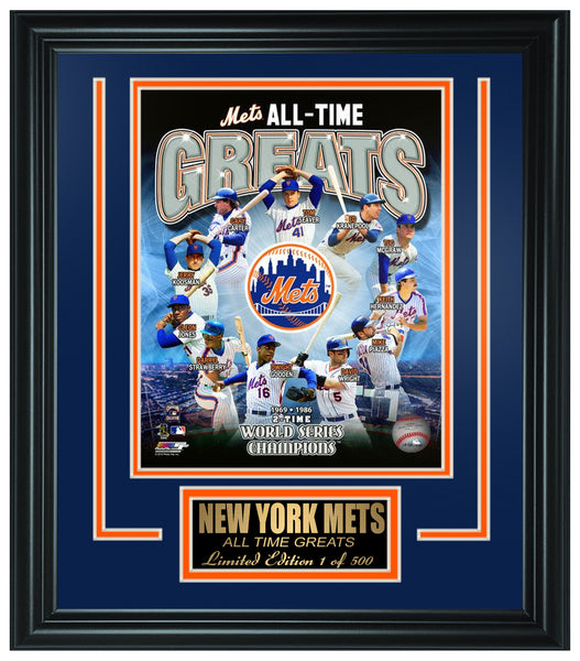 New York Mets All-Time Greats Limited Edition Frame FTSSQ159