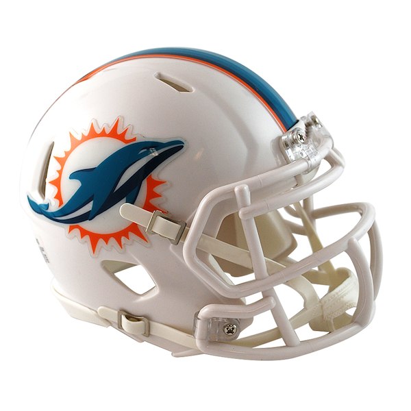 Riddell Miami Dolphins Revolution Speed Full-Size Replica Football Helmet