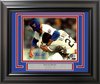 MLB-NOLAN RYAN autographed Framed 8x10 Photo Rangers fight Vs Ventura- Autographed MLB Photos
