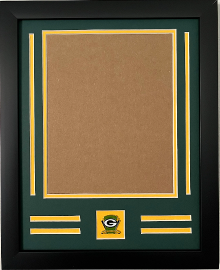 NFL Packers Ready Made Frame with Pin For Your vertical 8x10 Photo