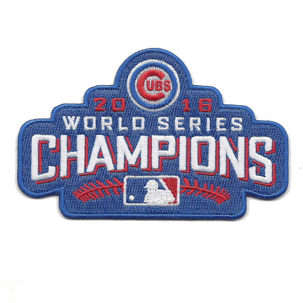 MLB  Cubs 2016 World Series Champions Patch