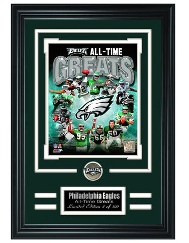 Philadelphia Eagles- All-Time Greats Limited Edition Collage