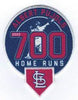 MLB  Cardinals Albert Pujols Licensed 700 Home Run Official Patch