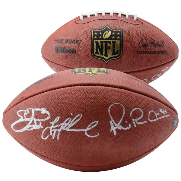 Troy Aikman, Emmitt Smith & Michael Irvin Dallas Cowboys Autographed Duke Pro Football