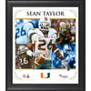 Sean Taylor Miami Hurricanes Framed 15" x 17" Core Composite Photograph