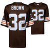 Jim Brown Cleveland Browns Autographed Mitchell & Ness Replica Jersey with "3X MVP" Inscription