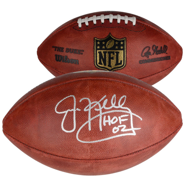Jim Kelly Buffalo Bills Autographed Pro Football with "HOF 02" Inscription