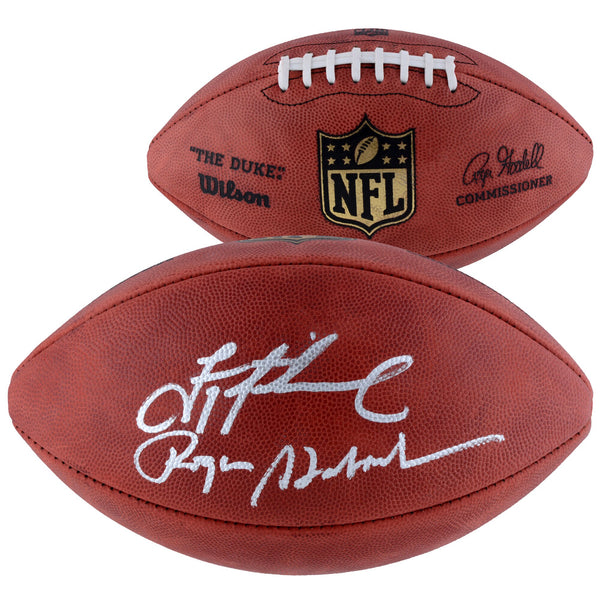 Troy Aikman, Roger Staubach Dallas Cowboys Dual-Signed Duke Football